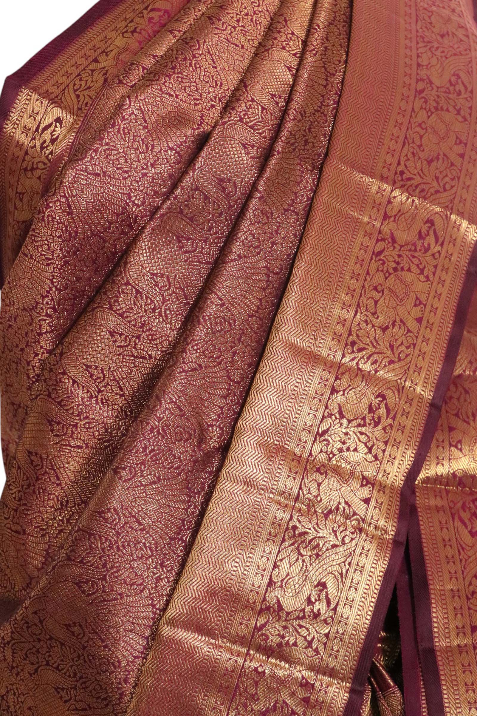Pure Bridal Wedding Kanjeevaram Silk Saree AL210127